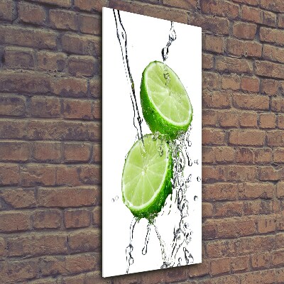 Tableau imprimé sur verre Citron vert