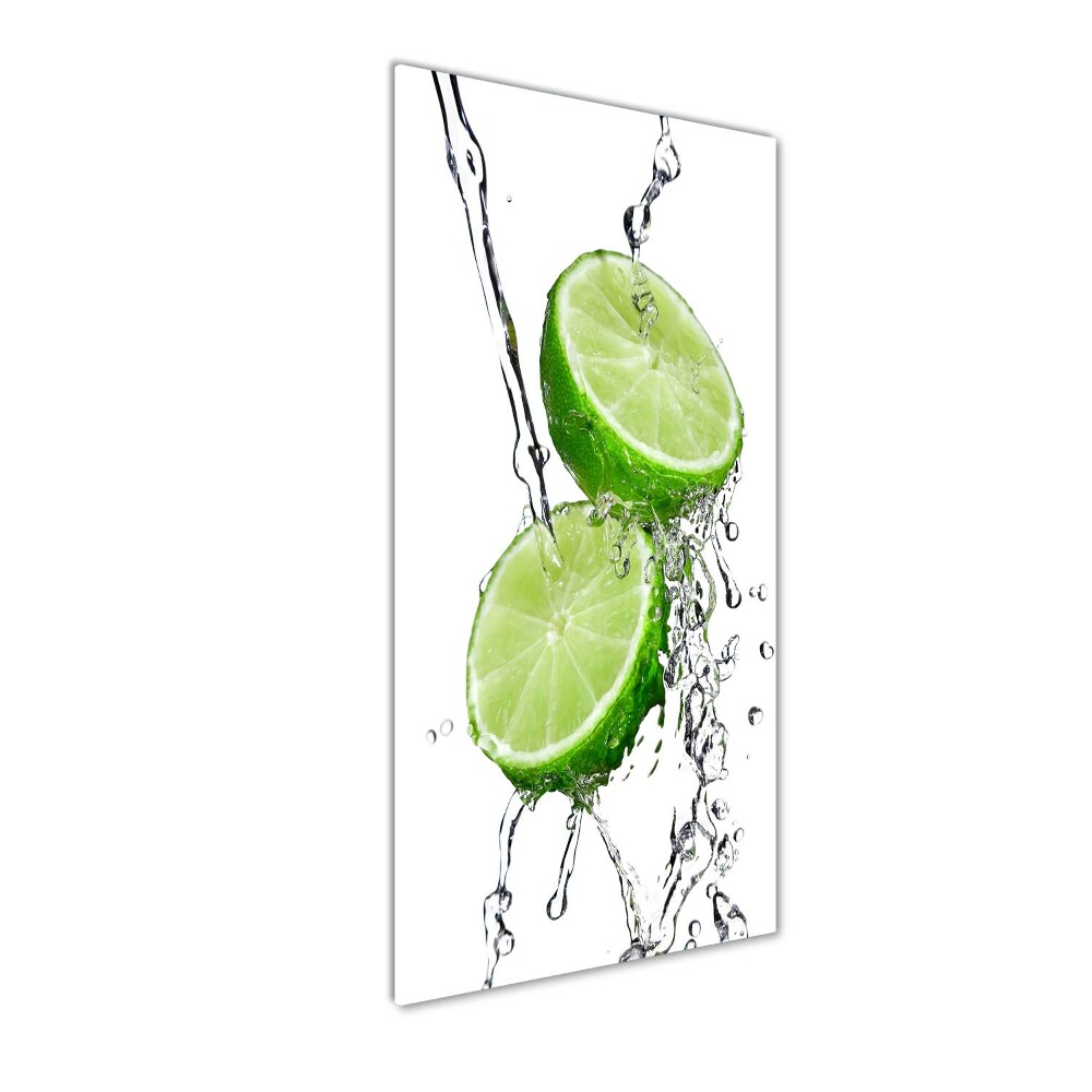 Tableau imprimé sur verre Citron vert