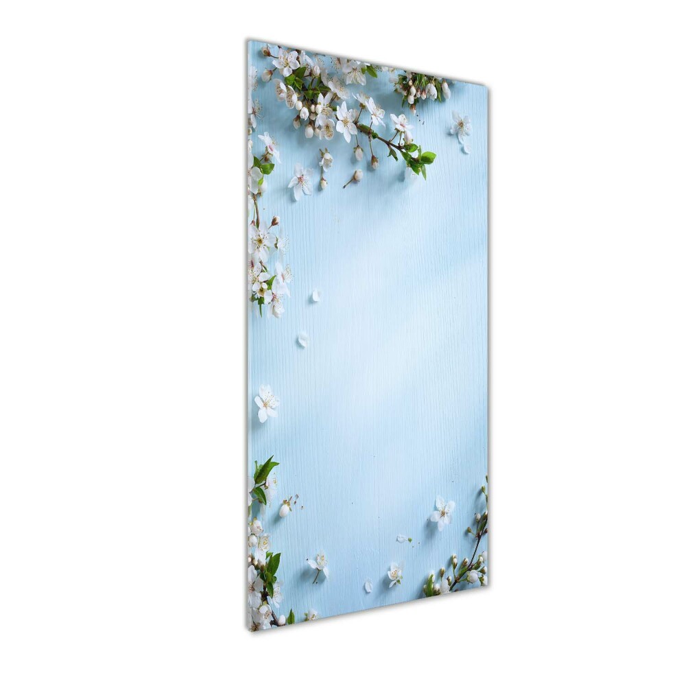 Tableau verre imprimé Cerisier en fleur