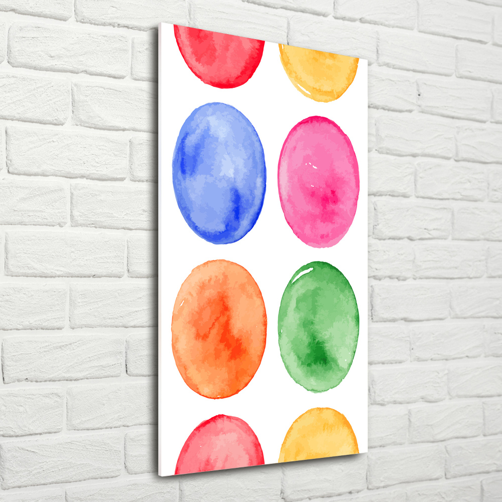 Tableau en verre Cercles colorés