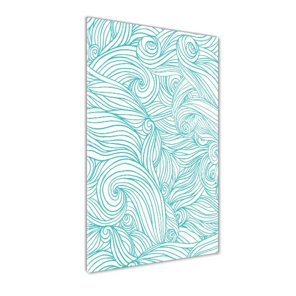 Vagues bleues