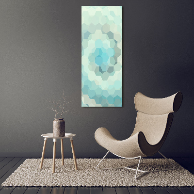 Tableau sur verre Abstraction design graphique