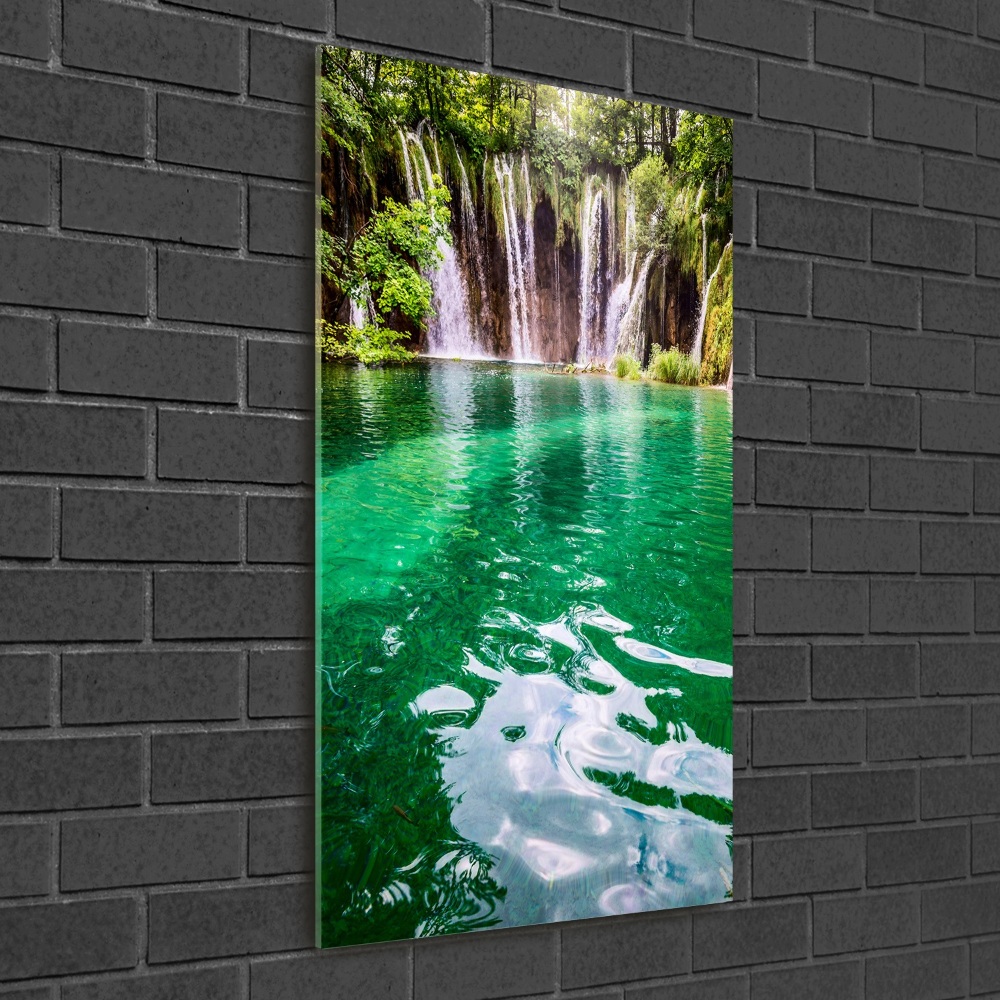 Tableau imprimé sur verre Lacs de Plitvice