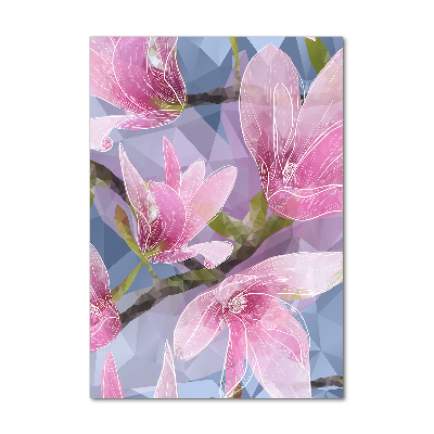 Tableau en verre Fleur de magnolia