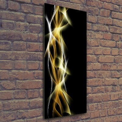 Tableau en verre Abstraction lumineuse