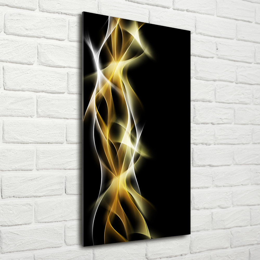 Tableau en verre Abstraction lumineuse