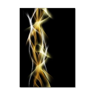 Tableau en verre Abstraction lumineuse