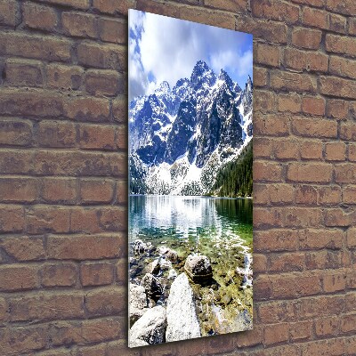 Tableau imprimé sur verre Morskie Oko Tatry