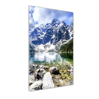 Tableau imprimé sur verre Morskie Oko Tatry