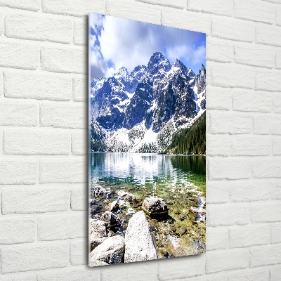 Tableau imprimé sur verre Morskie Oko Tatry