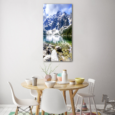 Tableau imprimé sur verre Morskie Oko Tatry