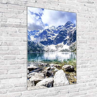 Tableau imprimé sur verre Morskie Oko Tatry