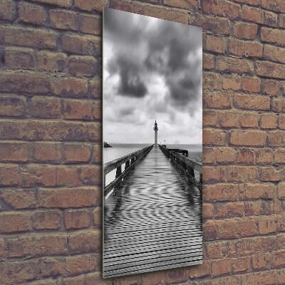 Tableau photo sur verre Phare