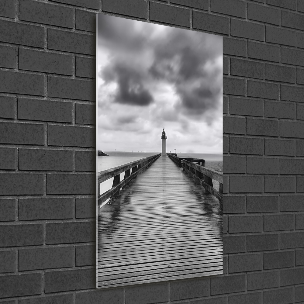 Tableau photo sur verre Phare