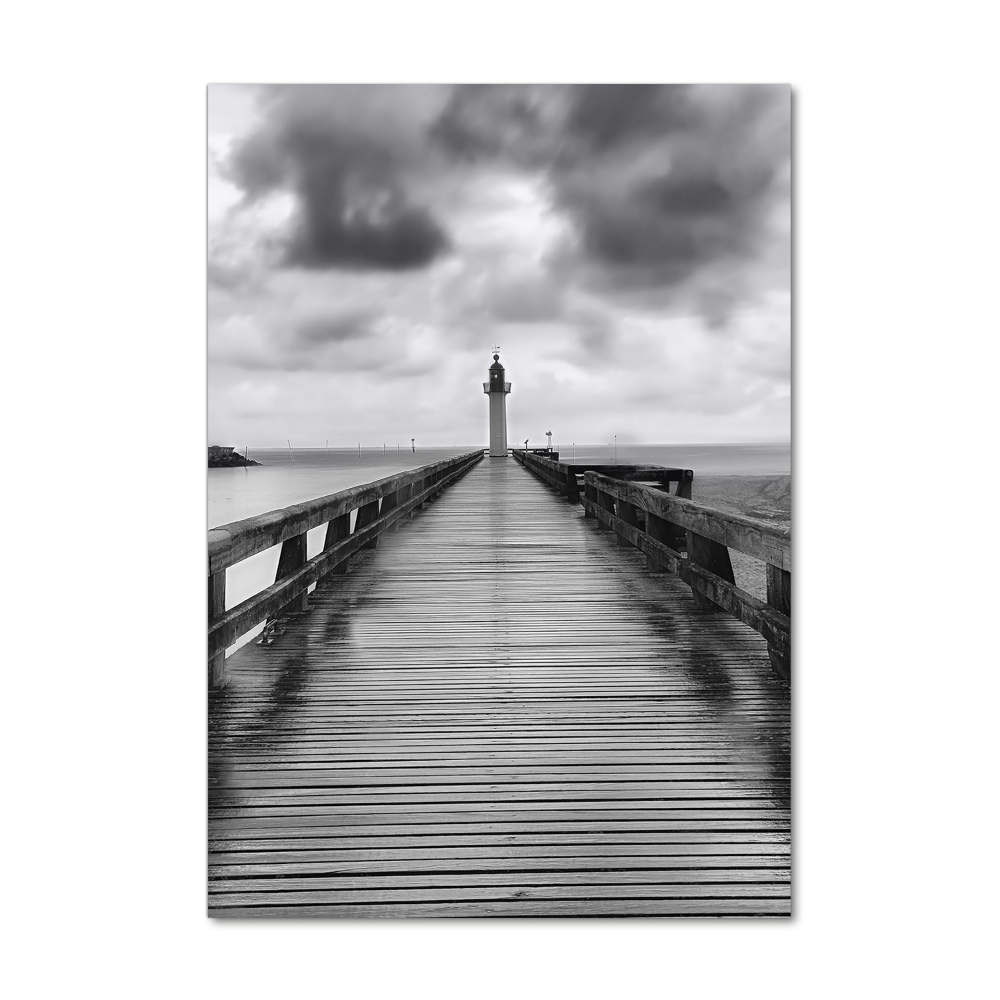 Tableau photo sur verre Phare