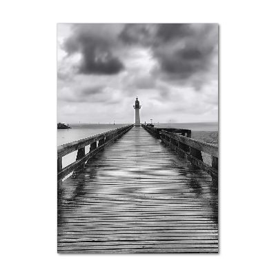 Tableau photo sur verre Phare