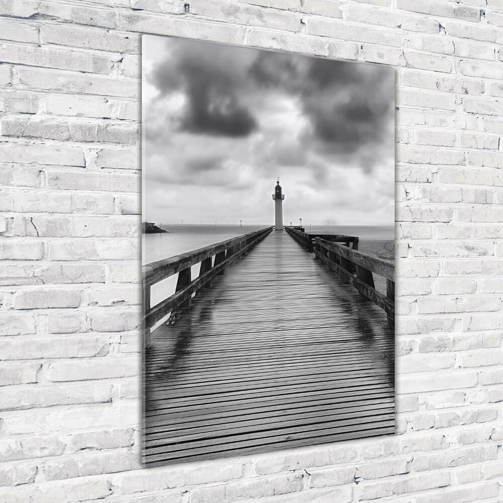 Tableau photo sur verre Phare