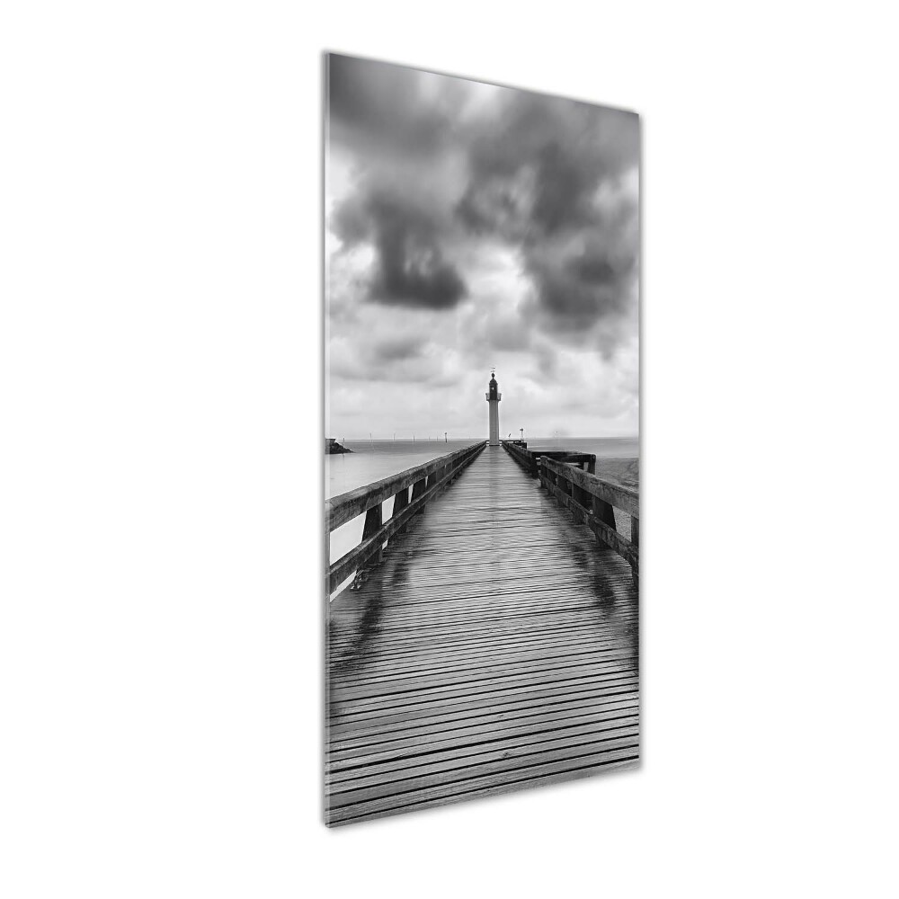 Tableau photo sur verre Phare