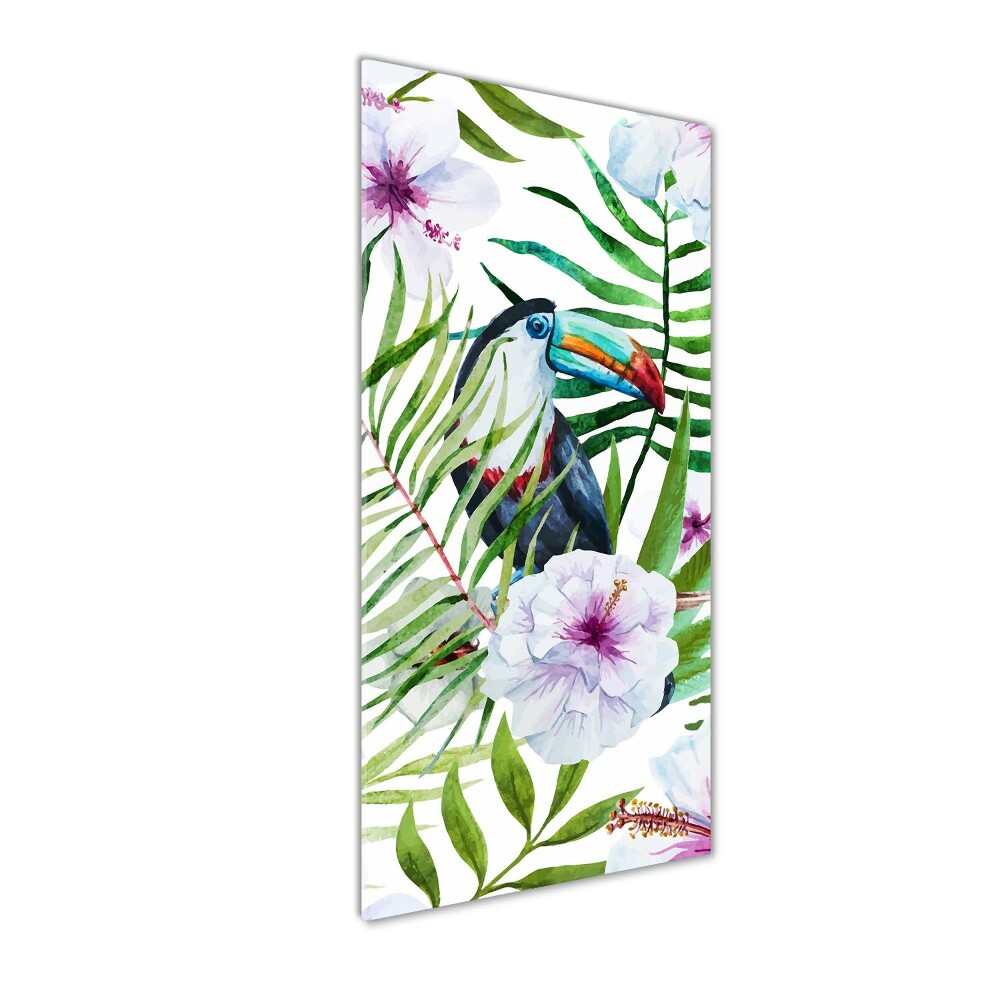 Tableau verre imprimé Motif hawaiien