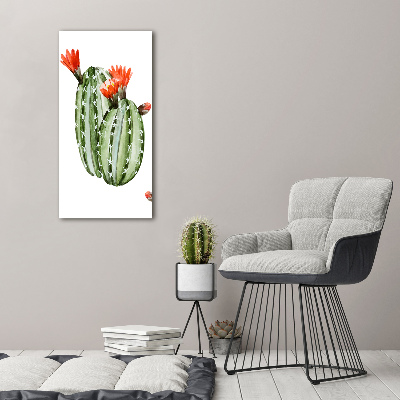 Tableau imprimé sur verre Cactus