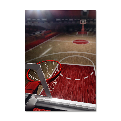 Tableau en verre Terrain de basket