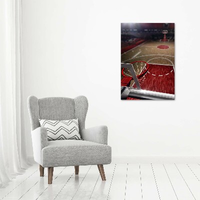 Tableau en verre Terrain de basket