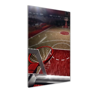 Tableau en verre Terrain de basket