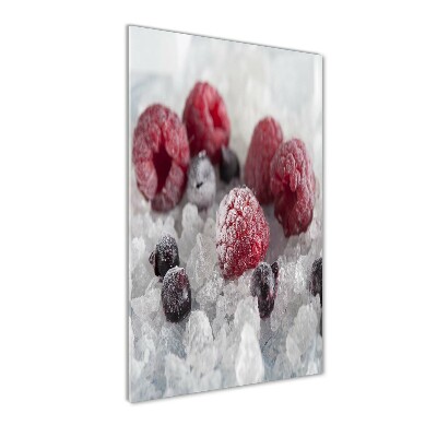 Tableau photo sur verre Fruits glacés