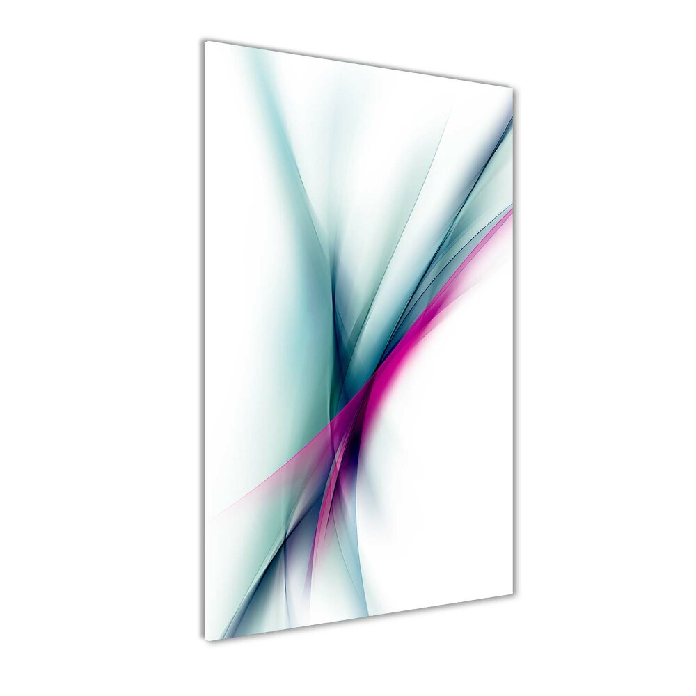 Tableau sur verre Motif des vagues