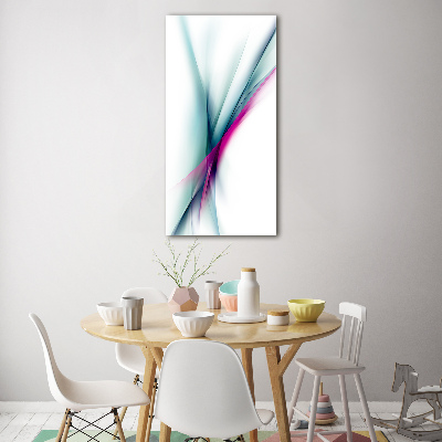 Tableau sur verre Motif des vagues