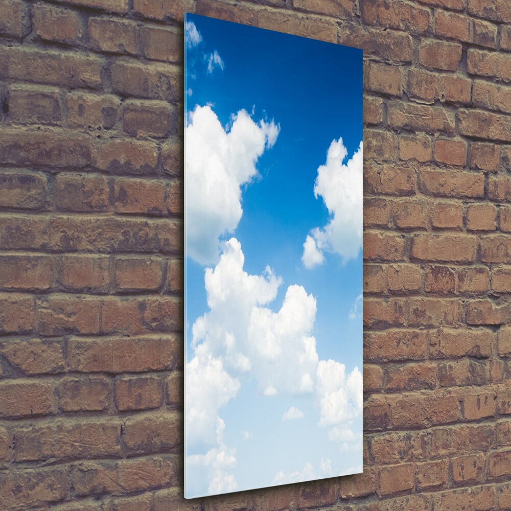 Tableau photo sur verre Nuages dans le ciel