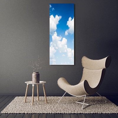 Tableau photo sur verre Nuages dans le ciel