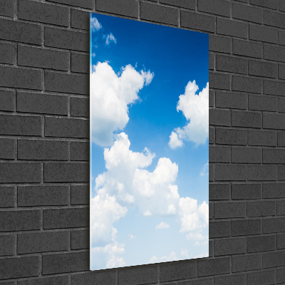 Tableau photo sur verre Nuages dans le ciel