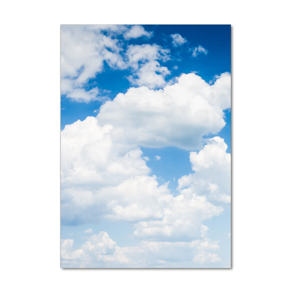 Tableau photo sur verre Nuages dans le ciel