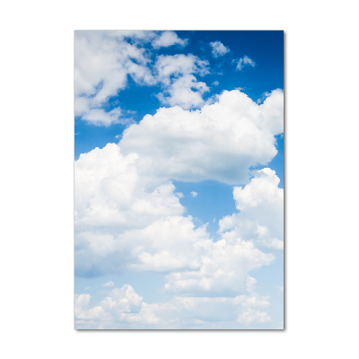 Tableau photo sur verre Nuages dans le ciel