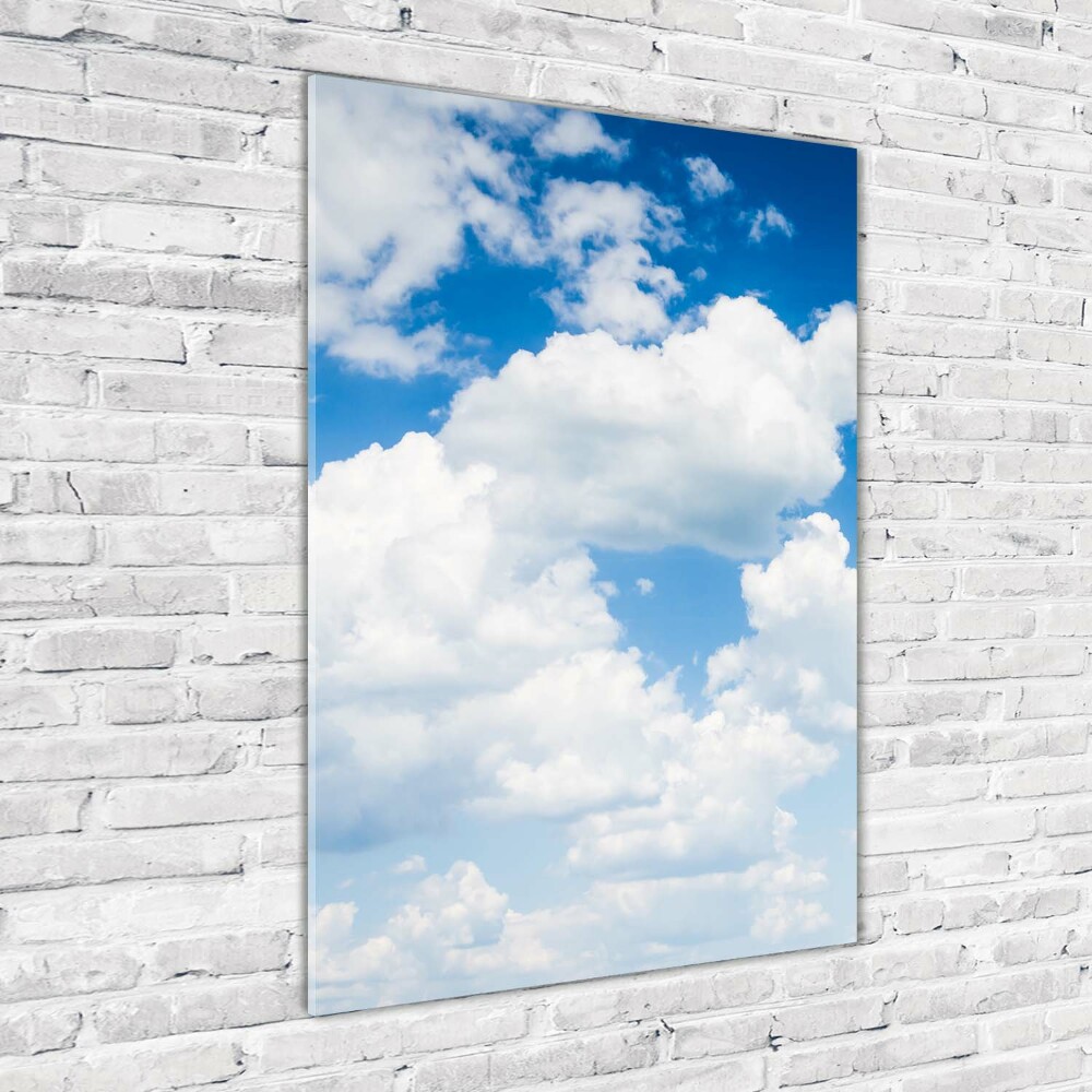 Tableau photo sur verre Nuages dans le ciel