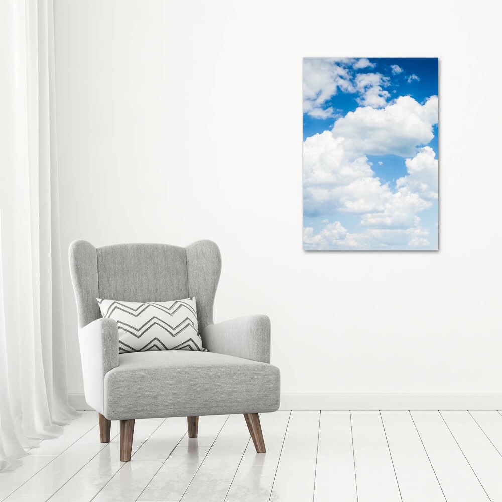 Tableau photo sur verre Nuages dans le ciel