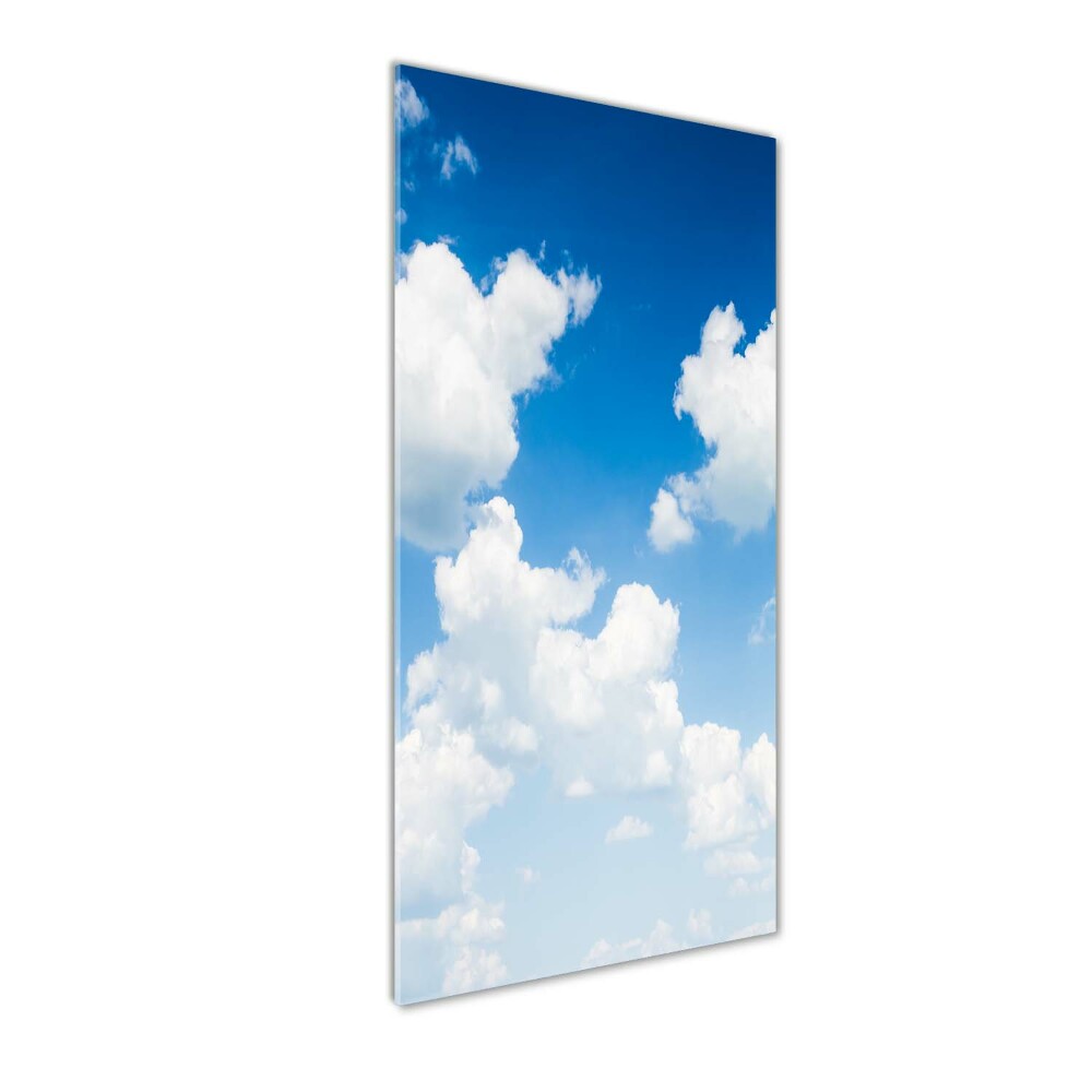 Tableau photo sur verre Nuages dans le ciel