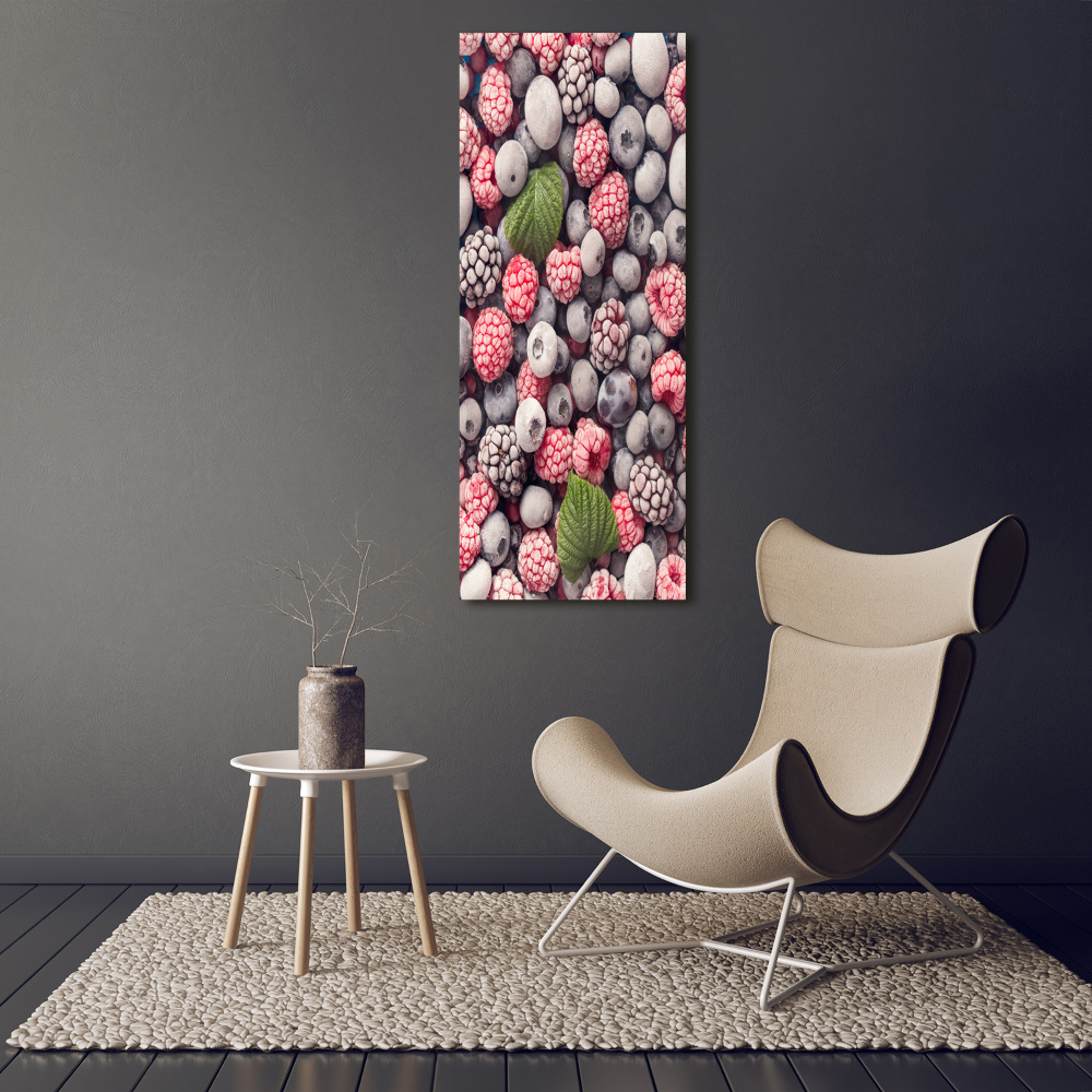 Tableau en verre Fruits glacés