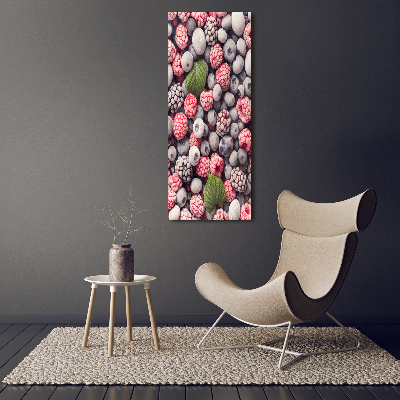 Tableau en verre Fruits glacés