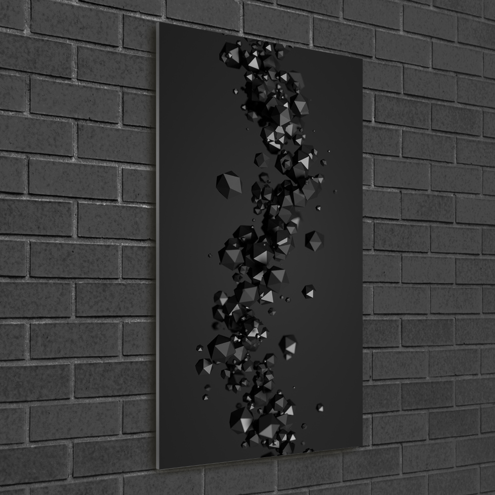 Tableau verre imprimé Abstrait 3D