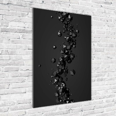 Tableau verre imprimé Abstrait 3D