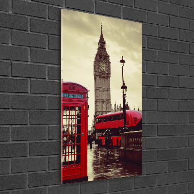 Tableau photo sur verre Big Ben