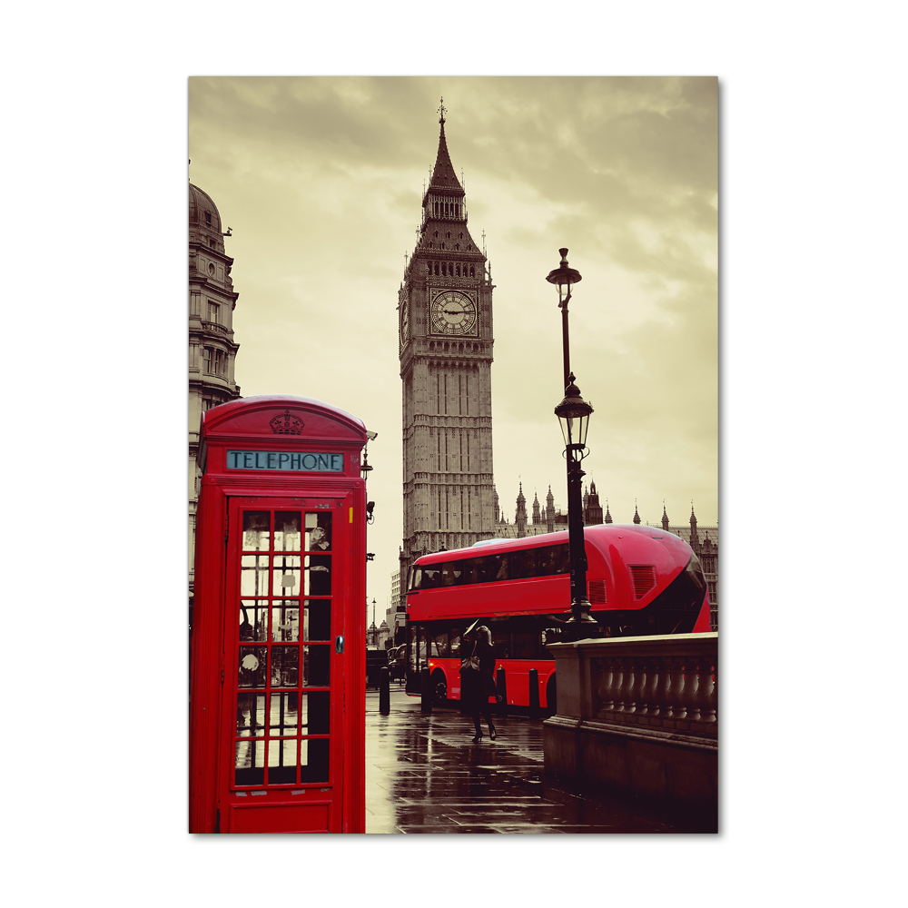 Tableau photo sur verre Big Ben