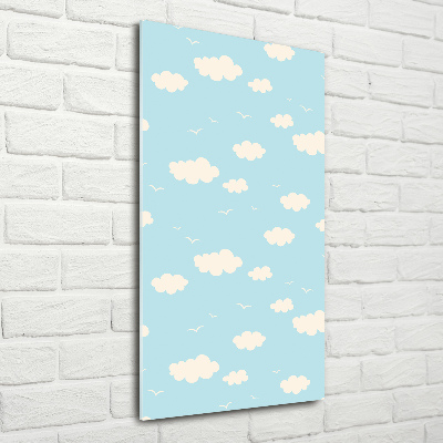 Tableau imprimé sur verre Nuages