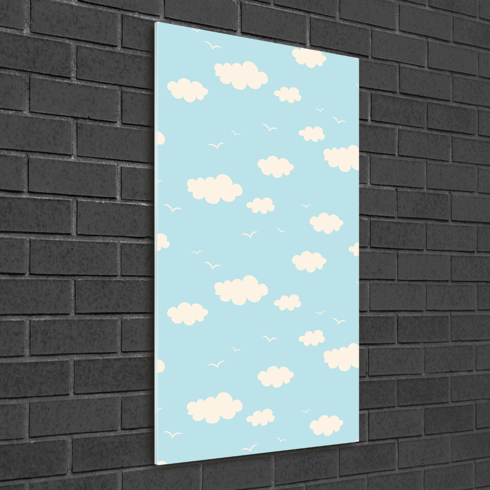 Tableau imprimé sur verre Nuages