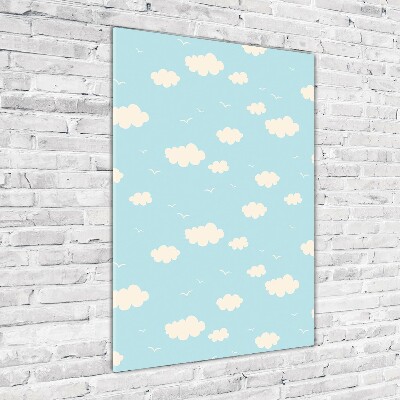 Tableau imprimé sur verre Nuages