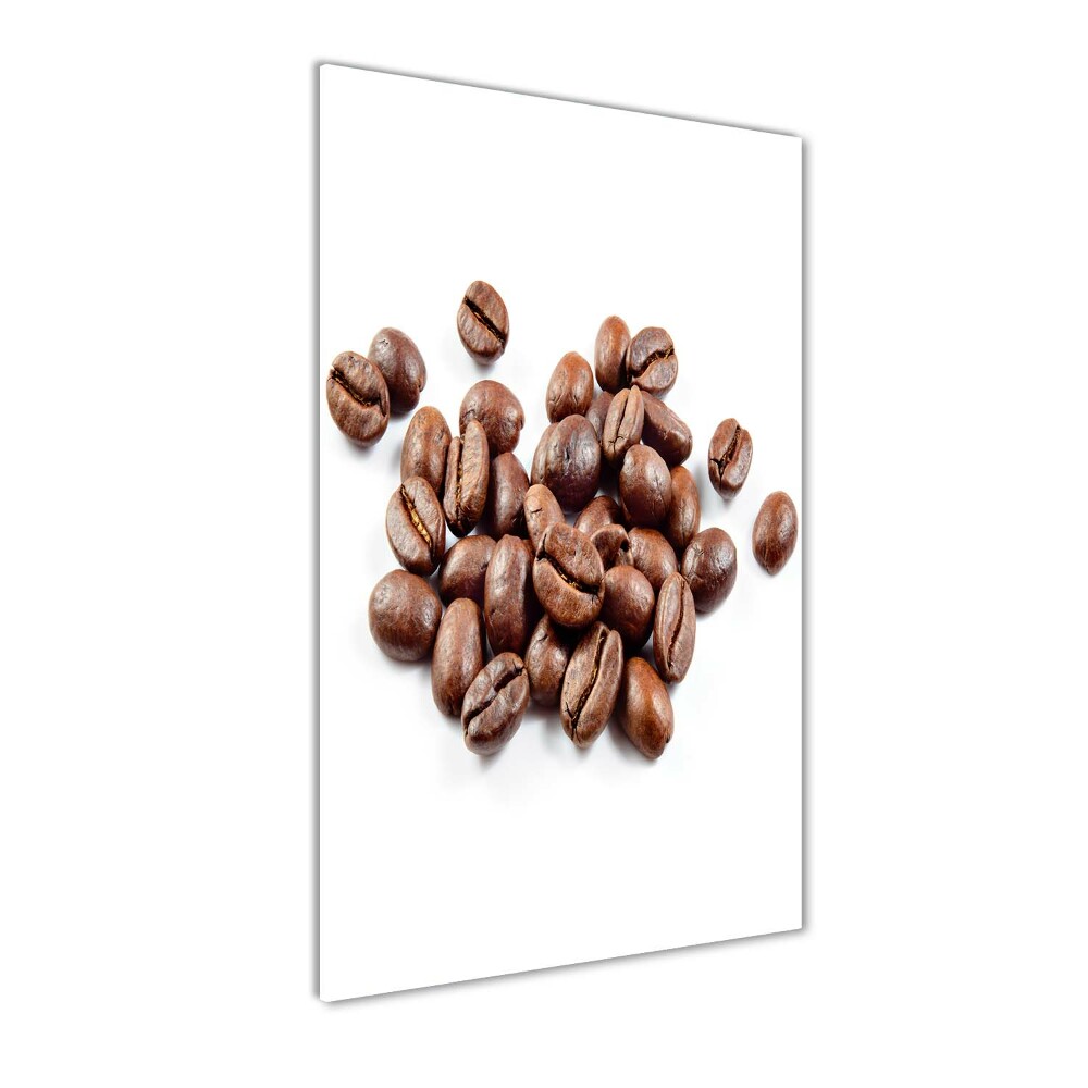 Tableau photo sur verre Grains de café aromatiques