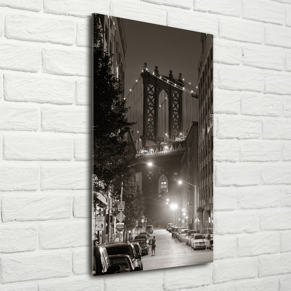 Tableau photo sur verre Manhattan