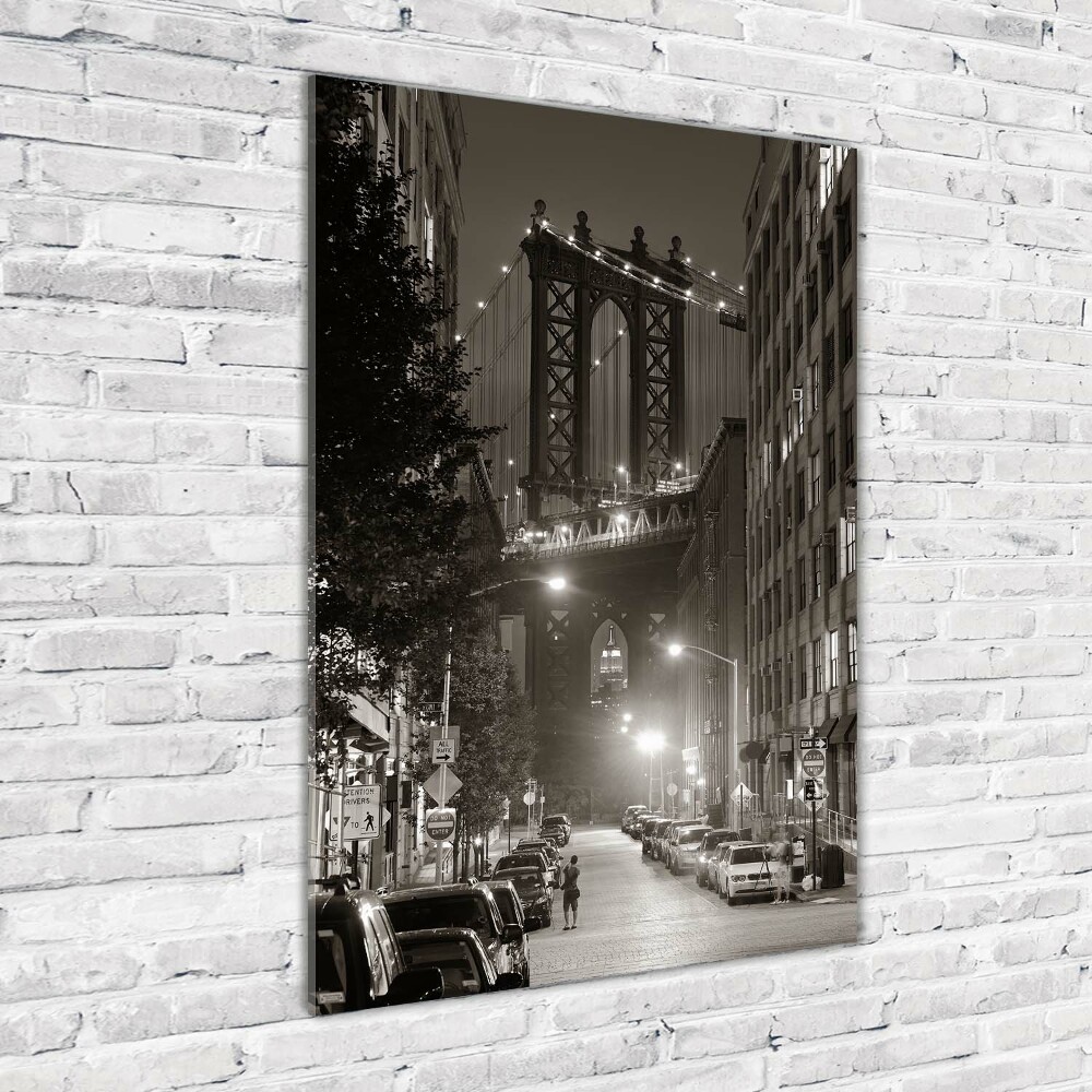 Tableau photo sur verre Manhattan